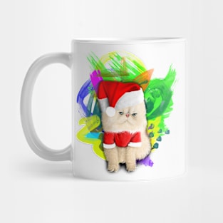 Cat in New Year Mug